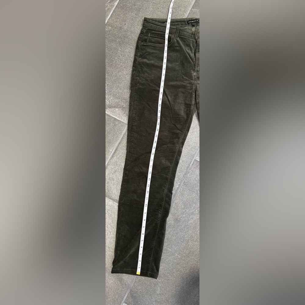 MONFRÈRE Brando Needle Cord Pants Olive Green (Size 34) - Picture 4 of 6